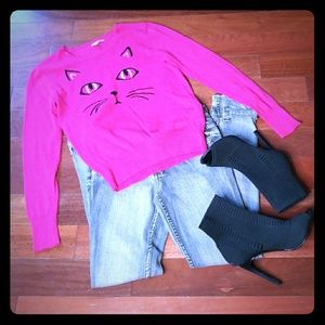 Halogen cat sweater